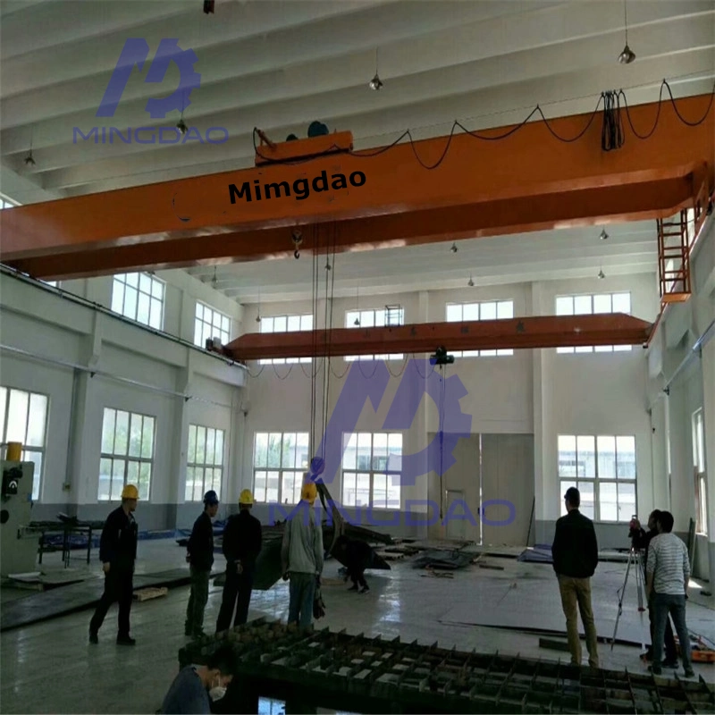 Workstation 50t Double Girder Overhead Crane for Factory